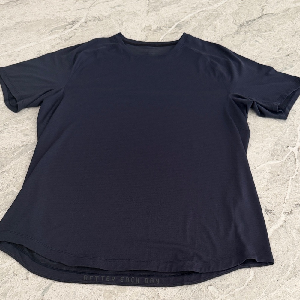 Lululemon License to Train Shirt | True Navy | Size Large